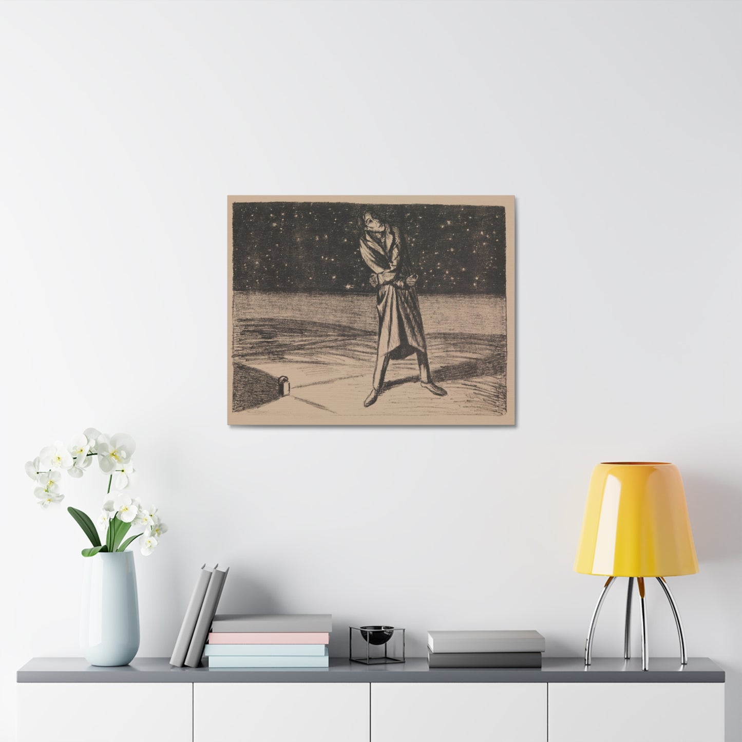 Star Dance by Ernst Barlach, Art Print from the Original on Canvas