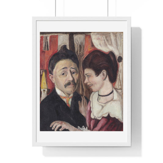 Portrait of Carl Couple (1918) by Max Beckmann, from the Original, Framed Art Print