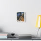Café Art, Print on Satin Canvas, Stretched