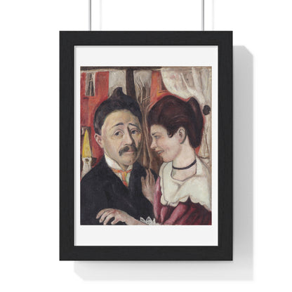 Portrait of Carl Couple (1918) by Max Beckmann, from the Original, Framed Art Print