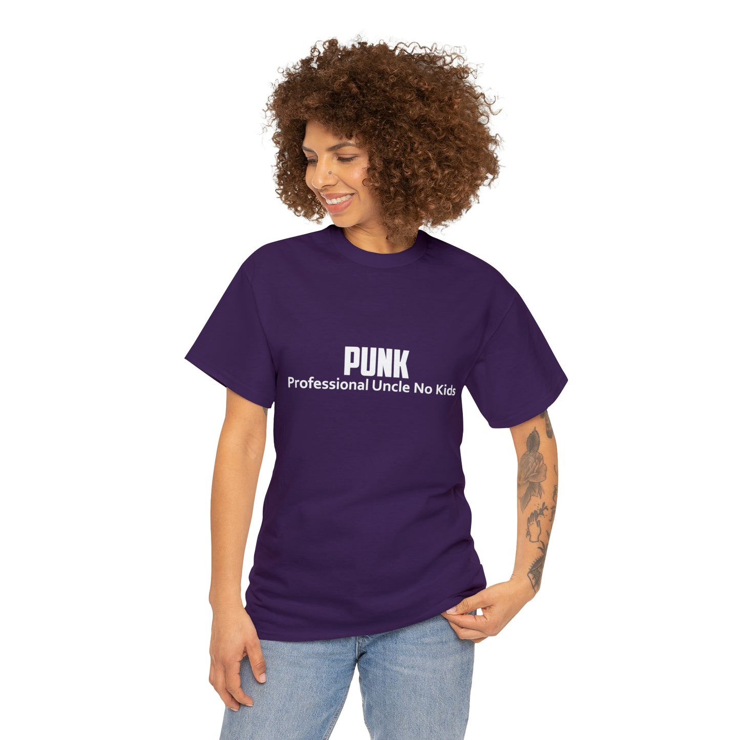 PUNK Professional Uncle No Kids T-Shirt