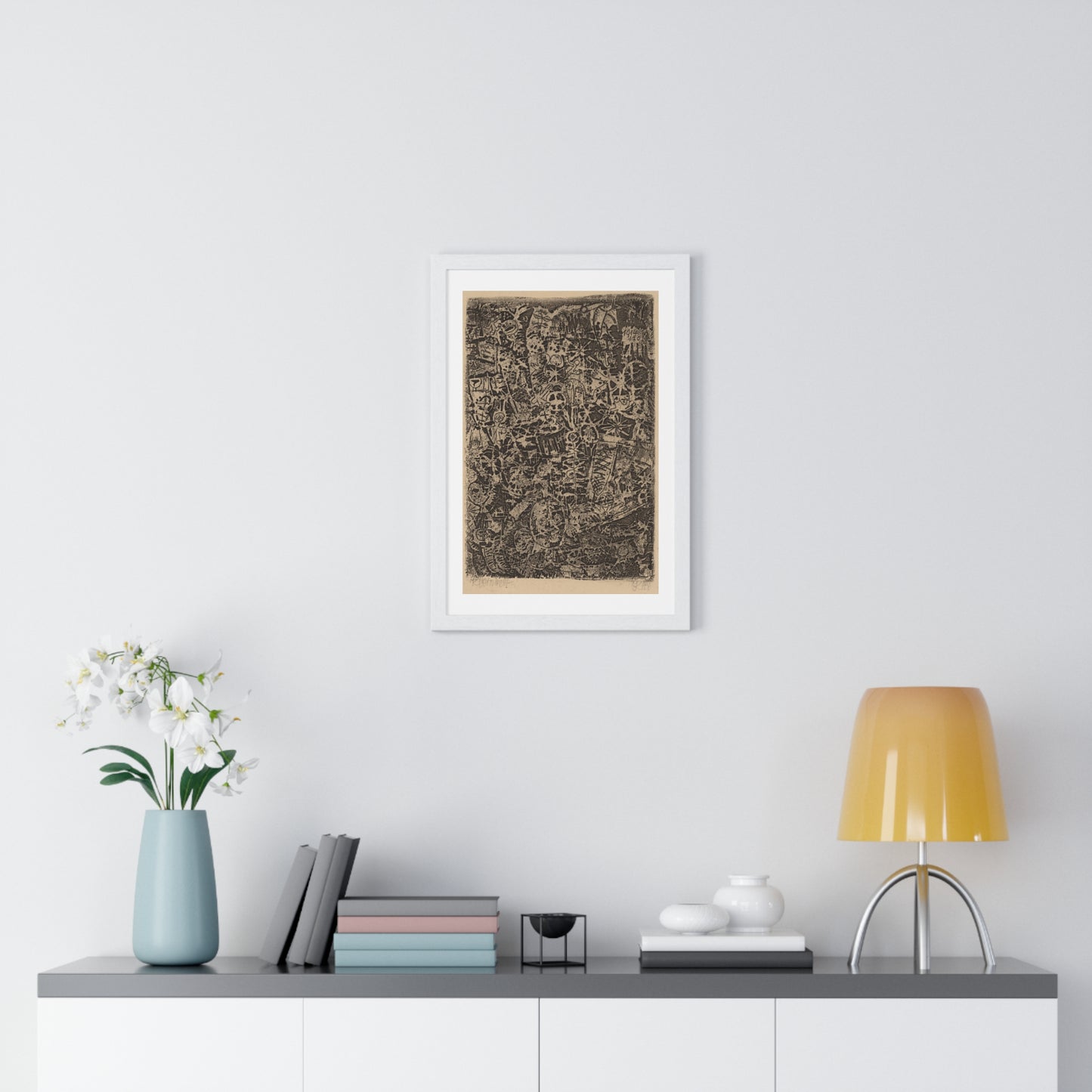 Small World (1914) by Paul Klee, from the Original, Framed Art Print