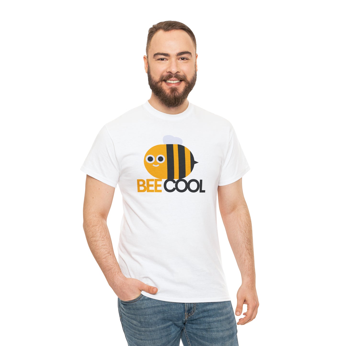 Bee Cool Cotton T-Shirt Inspirational Unisex