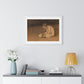Boy with Skull (1893) by Magnus Enckell, from the Original, Framed Print