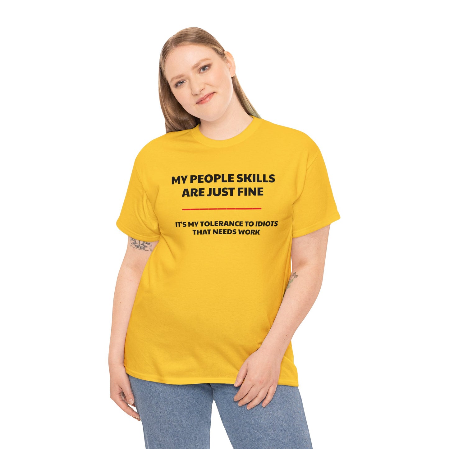 My People Skills Are Just Fine! Funny T-Shirt