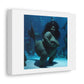 Lizzo Mermaid Underwater 'Designed by AI' Art Print on Canvas