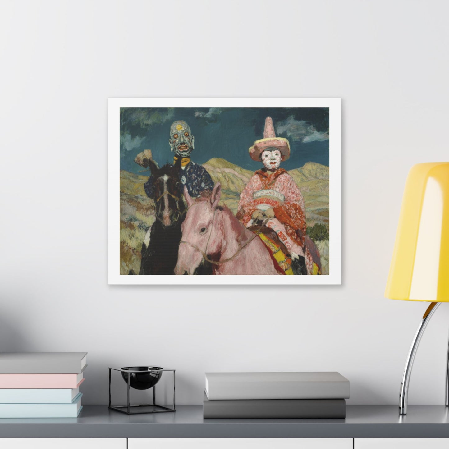 How the West Was Won III 'Designed by AI' Canvas Art Print