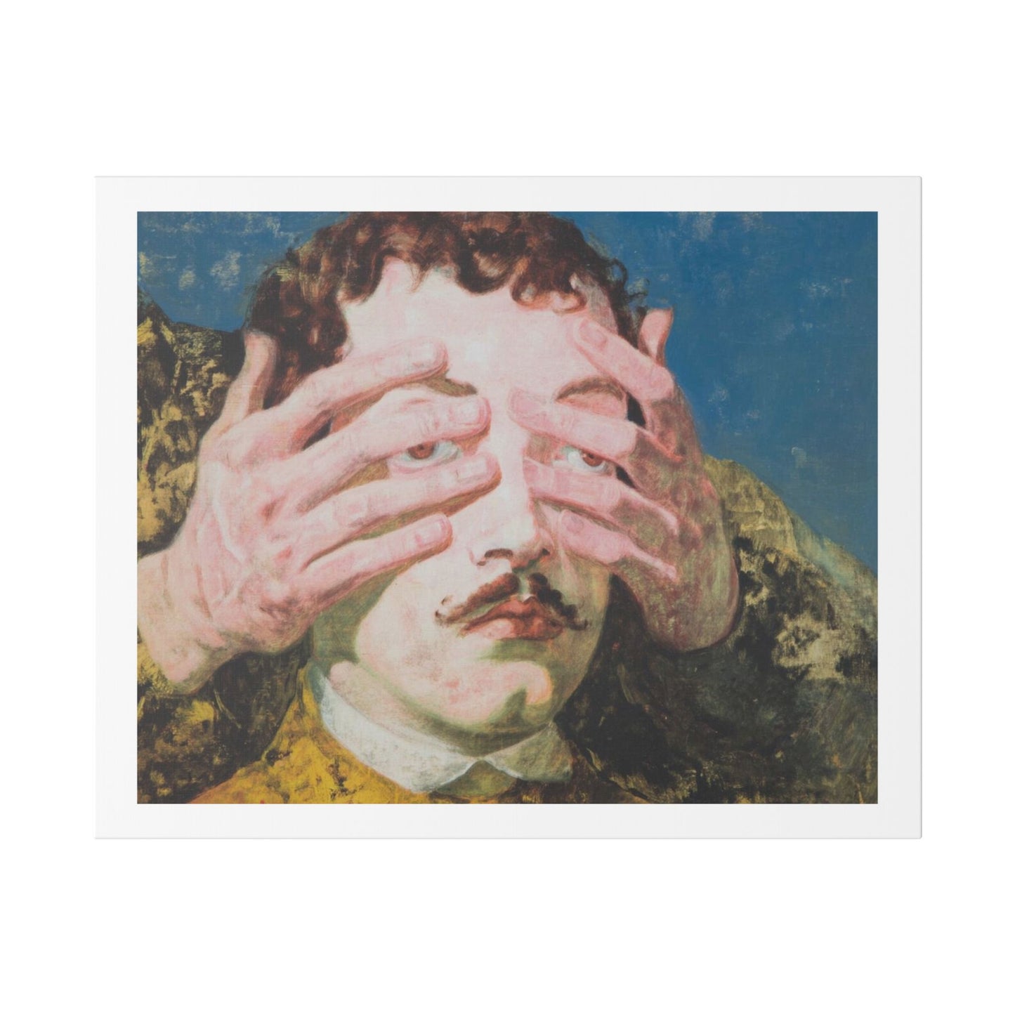 How the West Was Won V 'Designed by AI' Canvas Art Print