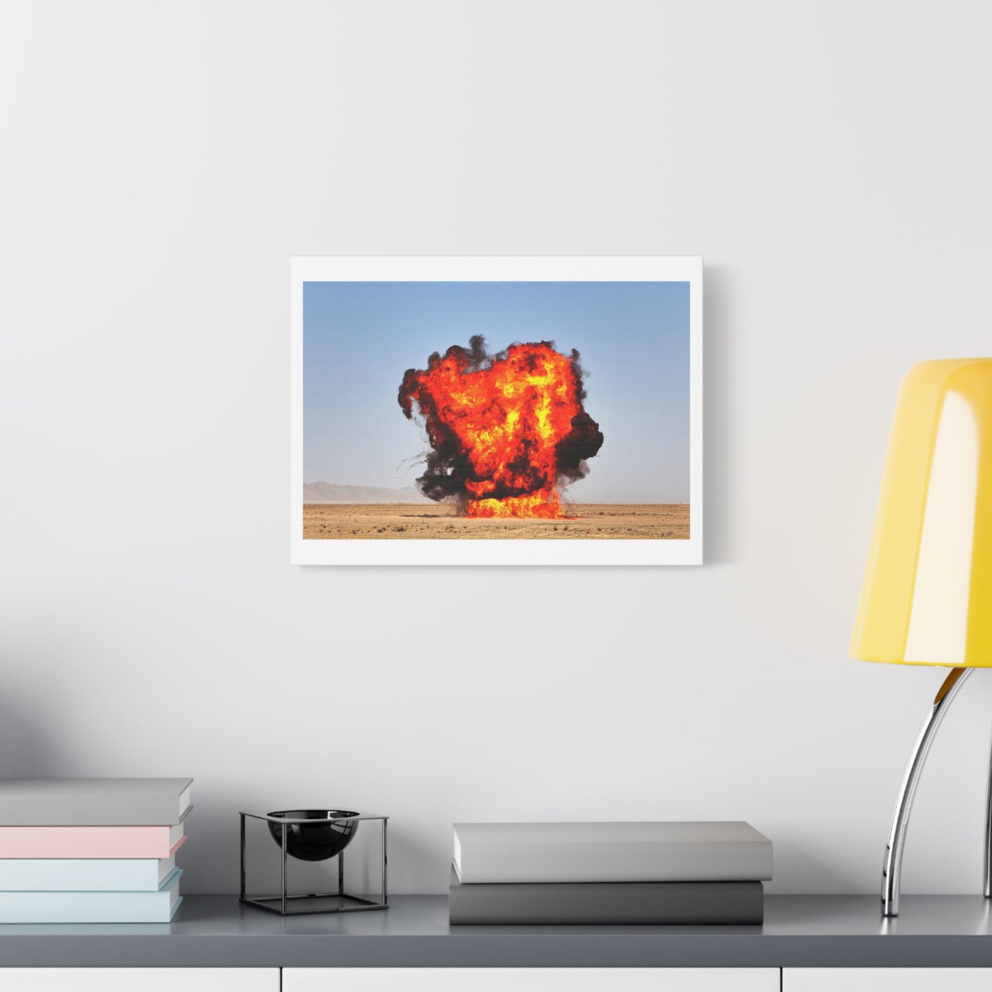 Boom, Baby! US Marines Photography with 1st Explosive Ordnance Disposal Company in Afghanistan, Print on Canvas