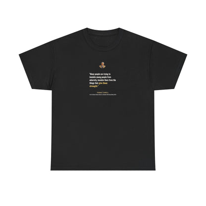 Thomas Sowell on Young People and Declining Resilience, Philosophy Tribute T-Shirt