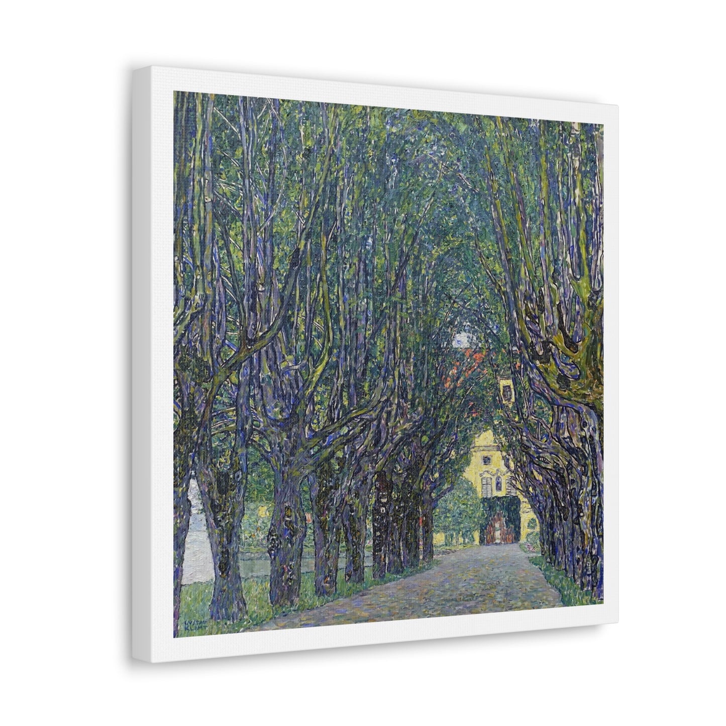 Allee at Schloss Kammer (1910) by Gustav Klimt, from the Original, Art Print on Canvas