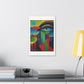 Eye on the Horizon, Picasso Art Style 'Designed by AI' Canvas Art Print