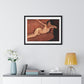 Amedeo Modigliani's Act on a Sofa 'Almaiisa' (1916) from the Original, Framed Print