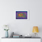 The 'Love That' Mural by Keith Eccles in Gretna, Louisiana, Framed Art Print