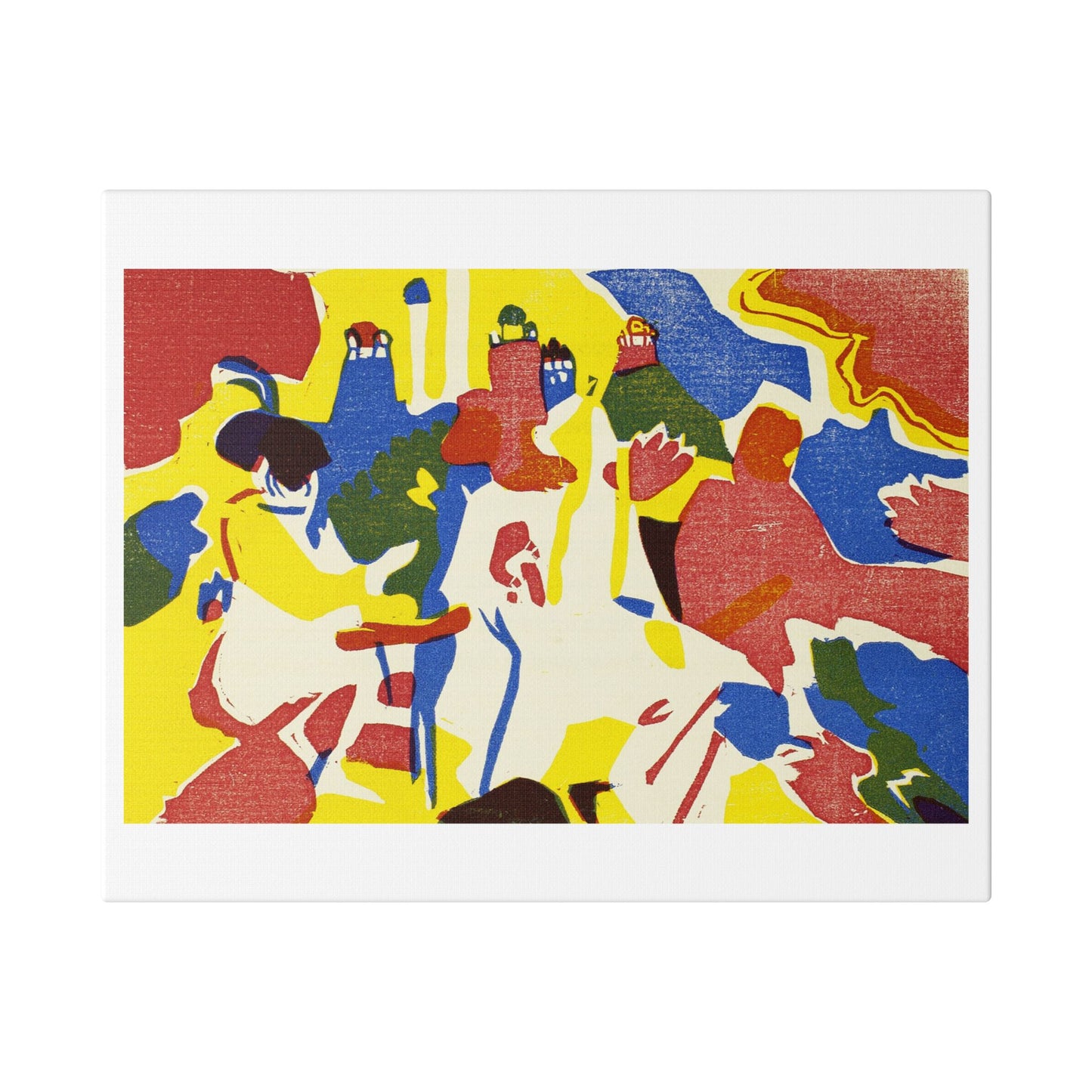 Klänge (1913) by Wassily Kandinsky, from the Original, Canvas Art Print