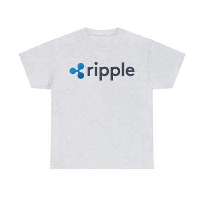 Ripple #XRP #XRPthestandard Crypto Unisex Heavy Cotton T-Shirt