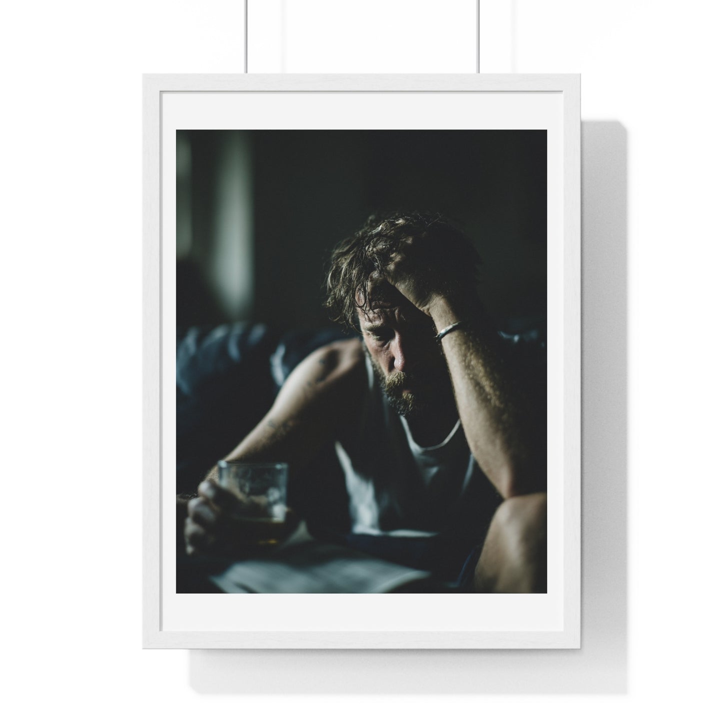 Raw Art 'Designed by AI' Framed Art Print