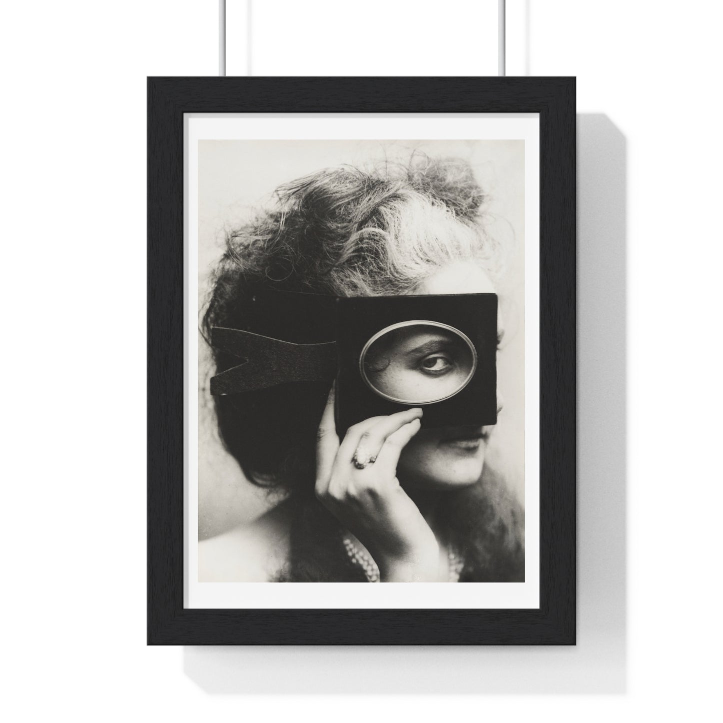 Vintage Photography, Scherzo di Follia (1861–67) by Pierre-Louis Pierson, from the Original, Framed Art Print