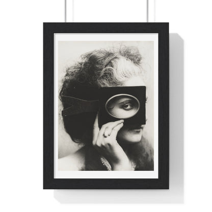 Vintage Photography, Scherzo di Follia (1861–67) by Pierre-Louis Pierson, from the Original, Framed Art Print