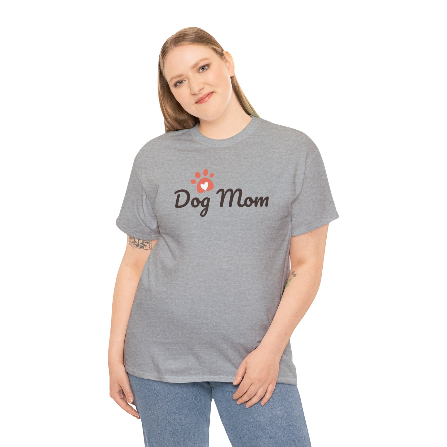 Dog Mom Cotton T-Shirt