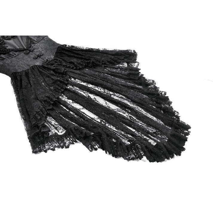 Dark in Love Odessa Gothic Classic Heart-Shaped Hollow-Out Tailcoat