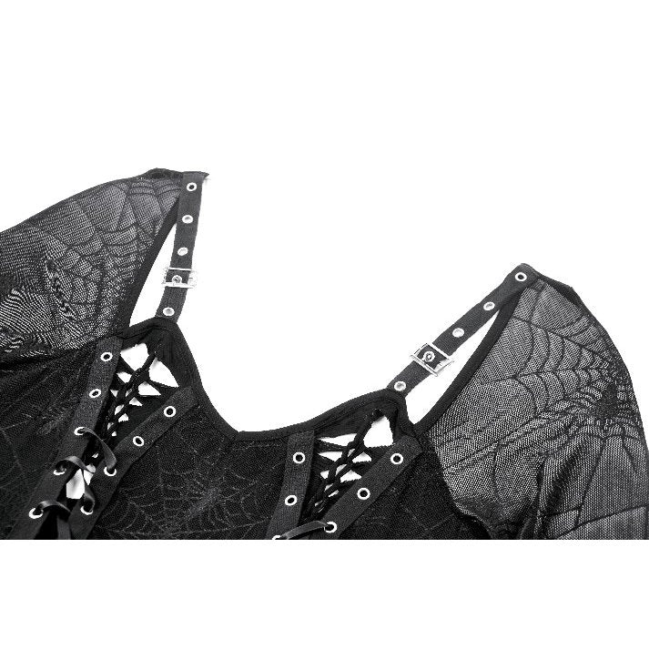 Dark in Love Jax Elegant Spider Long Dress