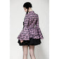 Dark in Love Ellery Big Pink Butterfly Doll Bell-Sleeve Dress