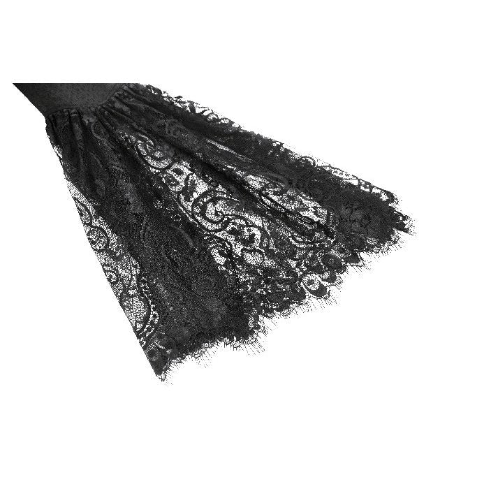 Dark in Love Greta Dark Mystique Gothic Lace-Up Mesh Dress