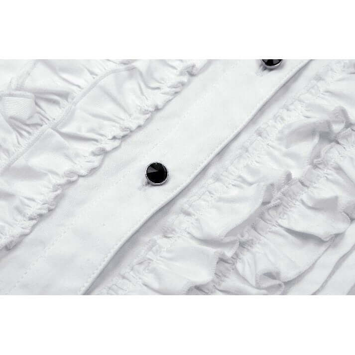 Dark in Love Queeny Gothic Demon White Shirt