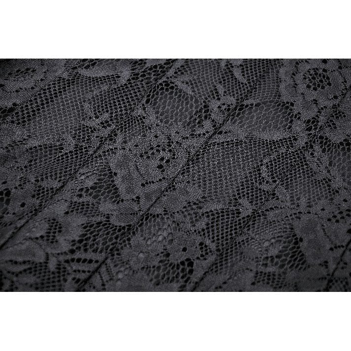 Dark in Love Cosette Elegant Gothic Off-Shoulder Ruffle Maxi Dress