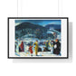 Love of Winter (1914) by George Wesley Bellows, from the Original, Framed Art Print