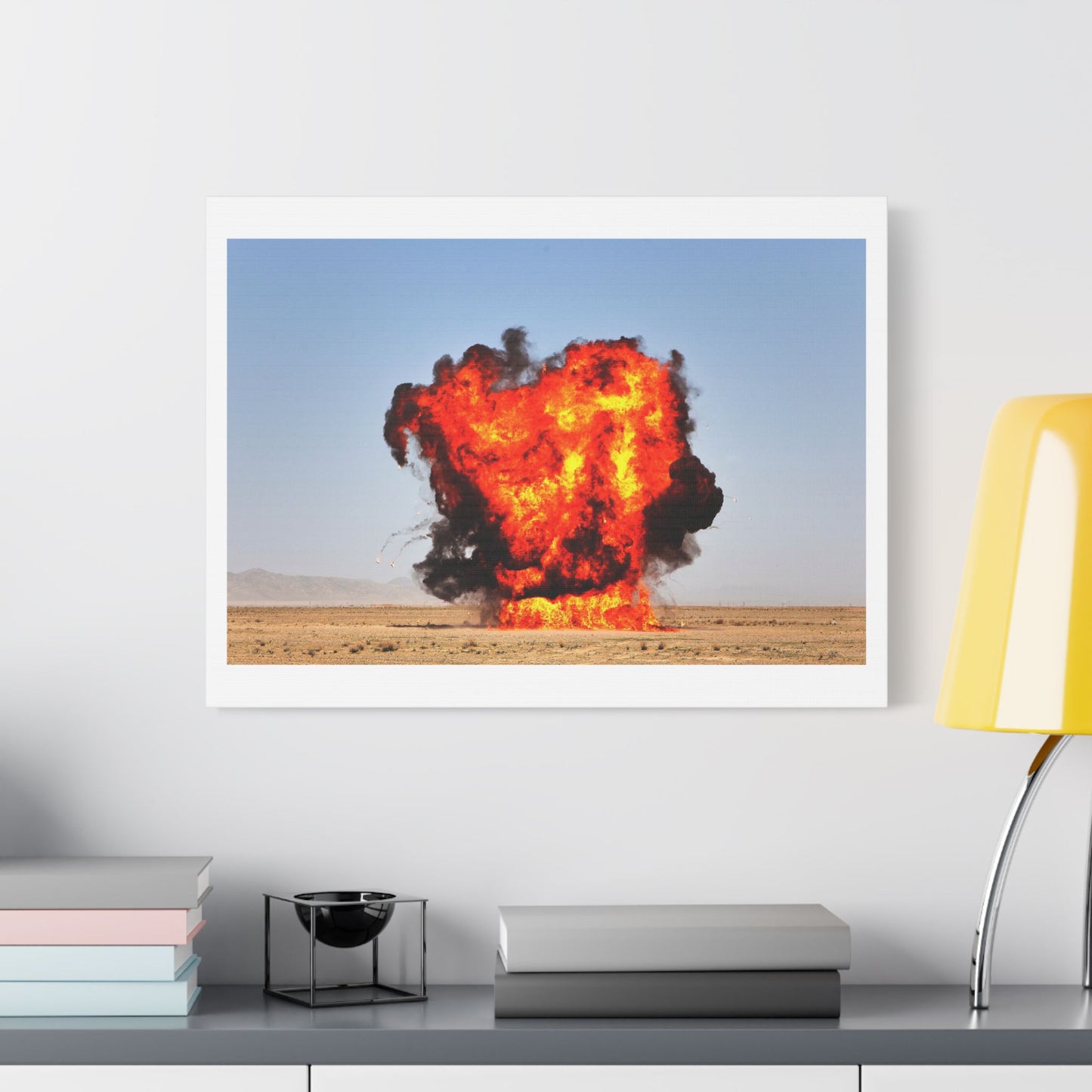 Boom, Baby! US Marines Photography with 1st Explosive Ordnance Disposal Company in Afghanistan, Print on Canvas