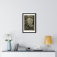 Head of an Old Woman (So-Called Portrait of Visscher's Mother) by Cornelis Visscher, from the Original, Framed Print