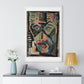 Man's Face by Arnold Peter Weisz Kubínčan (1927) from the Original, Framed Art Print