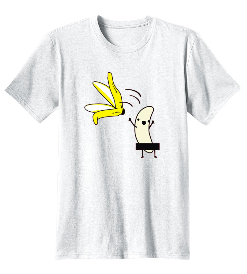 Men's Cute Banana Peeled Fashion T-Shirt