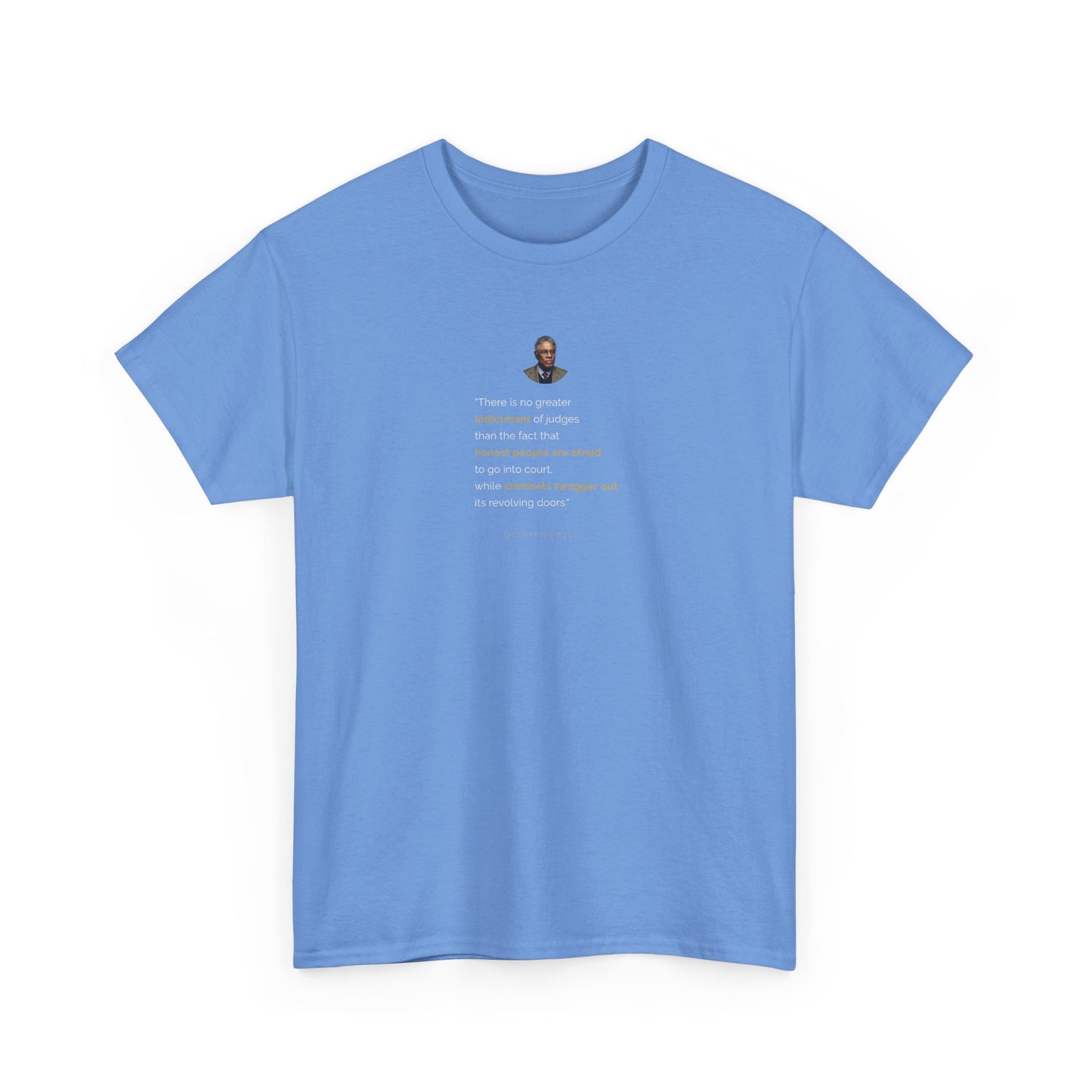Thomas Sowell's Indictment of Activist Judges, Politics T-Shirt