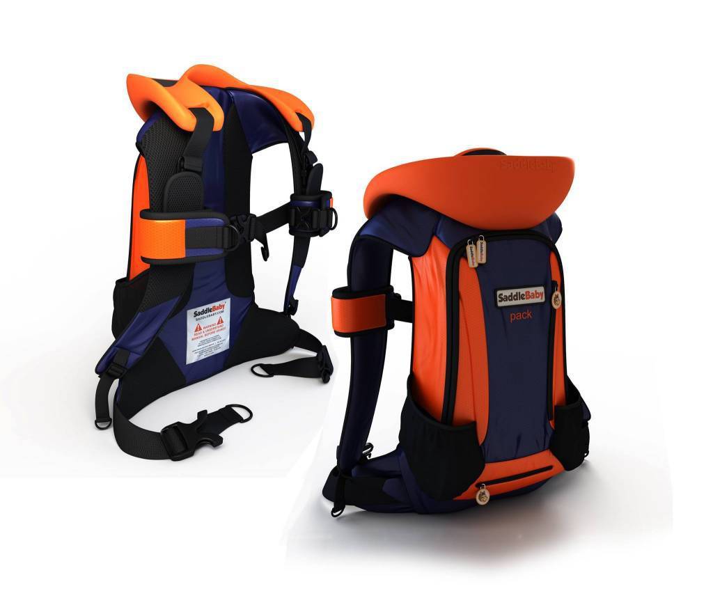 Hands-Free Child Shoulder Carrier with Ankle Straps, Cushioned Hip Seat, Nylon Child Strap Rider, Travel Back Frame Saddle