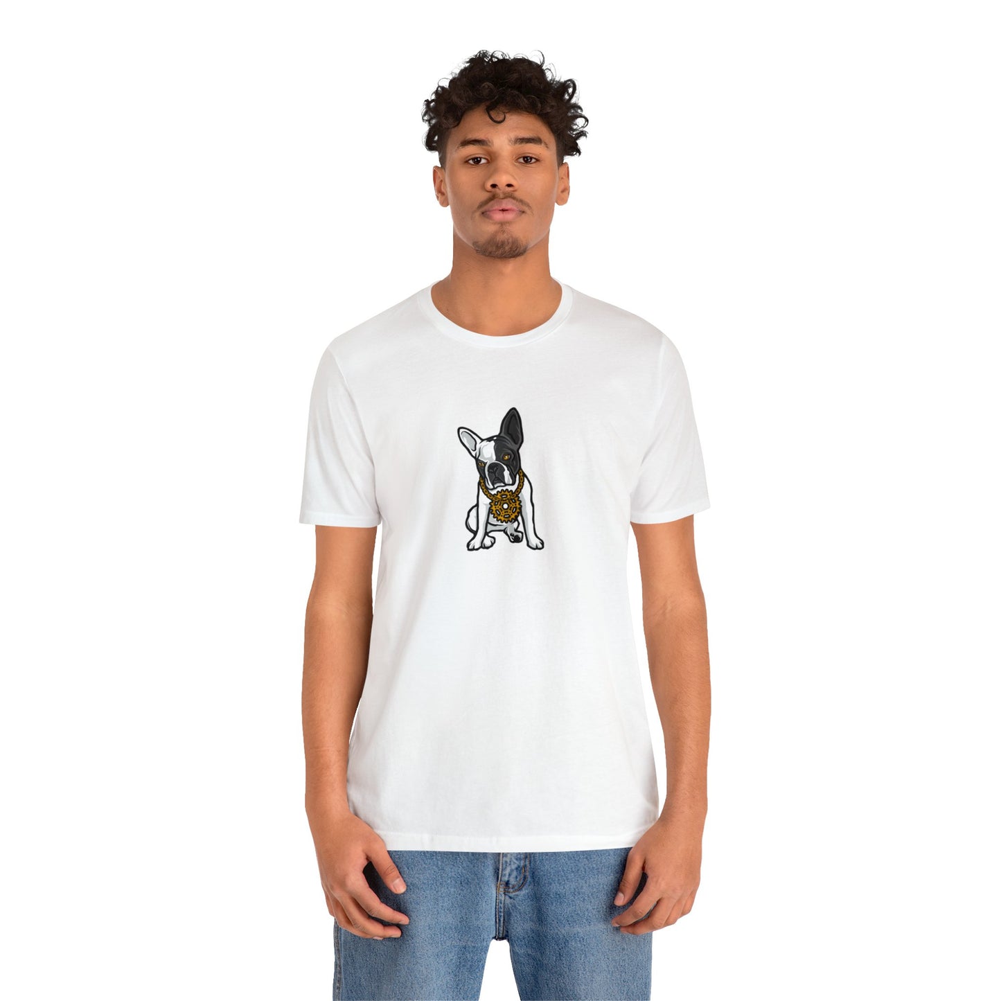 French Bulldog Boss Design Jersey T-Shirt