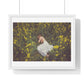 Asleep in the Rapeseed Field 'Designed by AI' Framed Art Print
