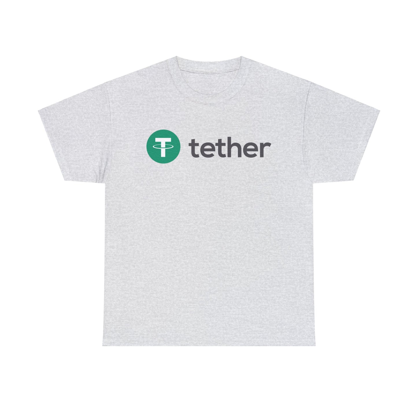 Tether #USDT Crypto Unisex Heavy Cotton T-Shirt