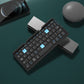 Small Folding Bluetooth Keyboard Multi-Devices Rechargeable