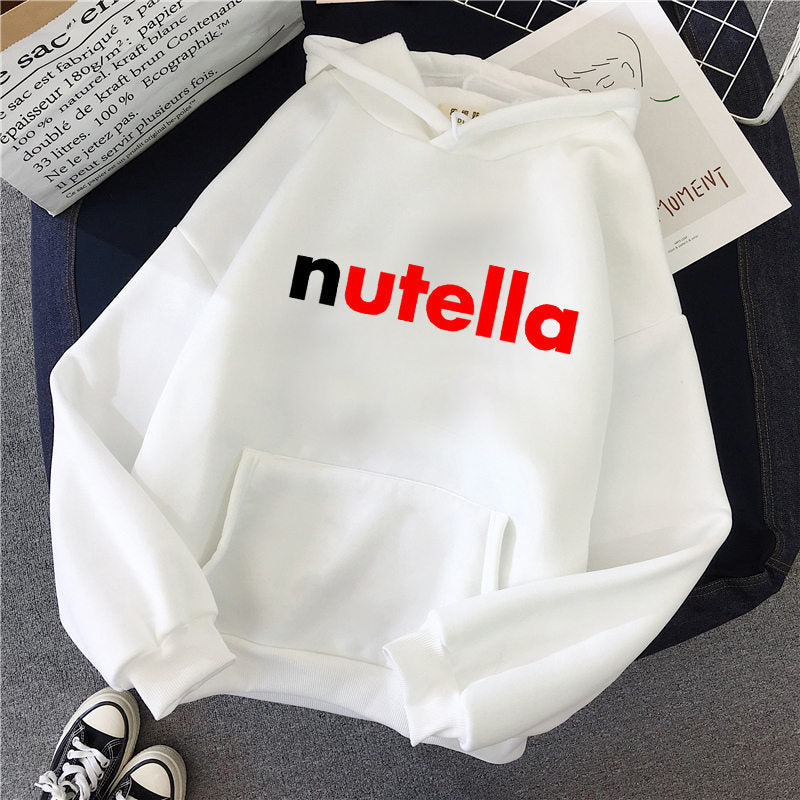 Nutella Fan Club Printed Hoodie, Multi Designs
