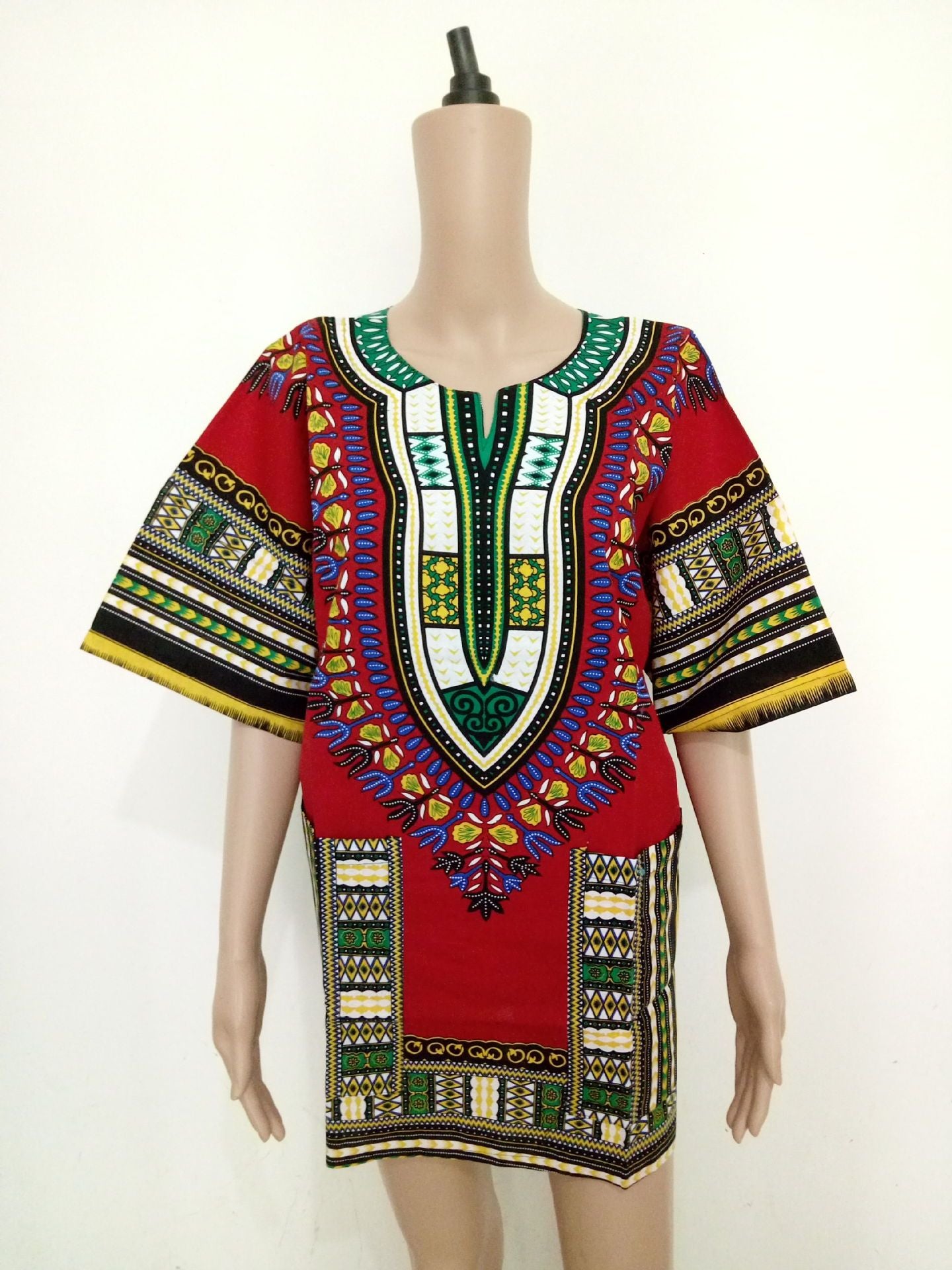 African National Costume, Special Occasion Short Kaftan Dress