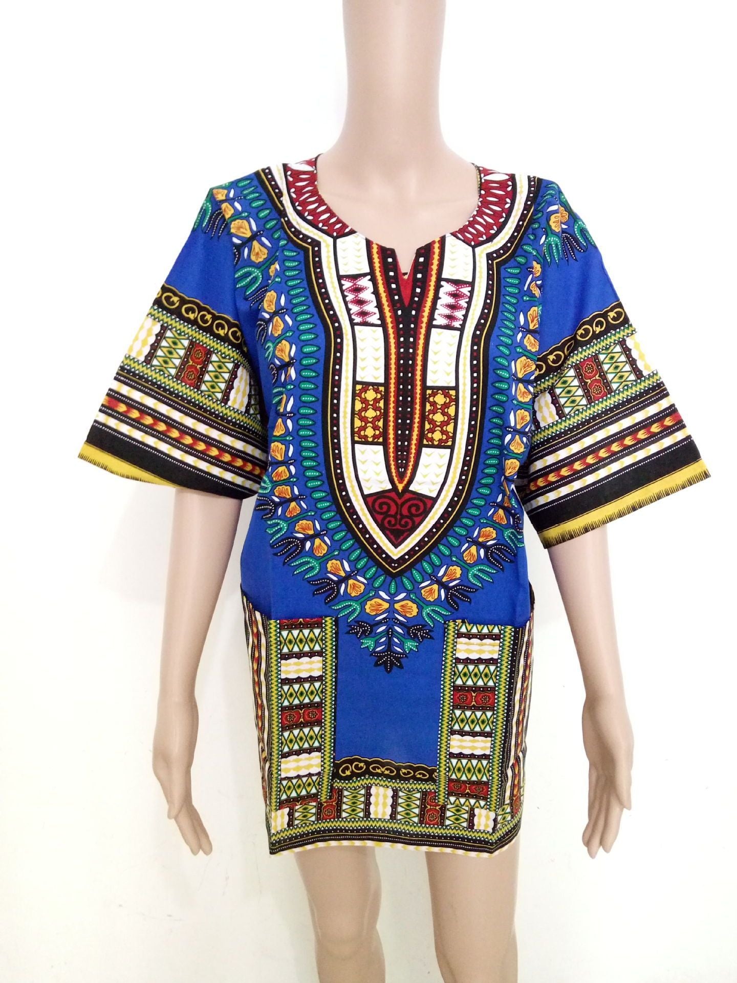 African National Costume, Special Occasion Short Kaftan Dress