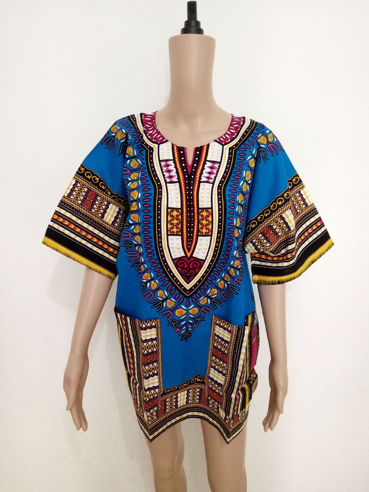 African National Costume, Special Occasion Short Kaftan Dress