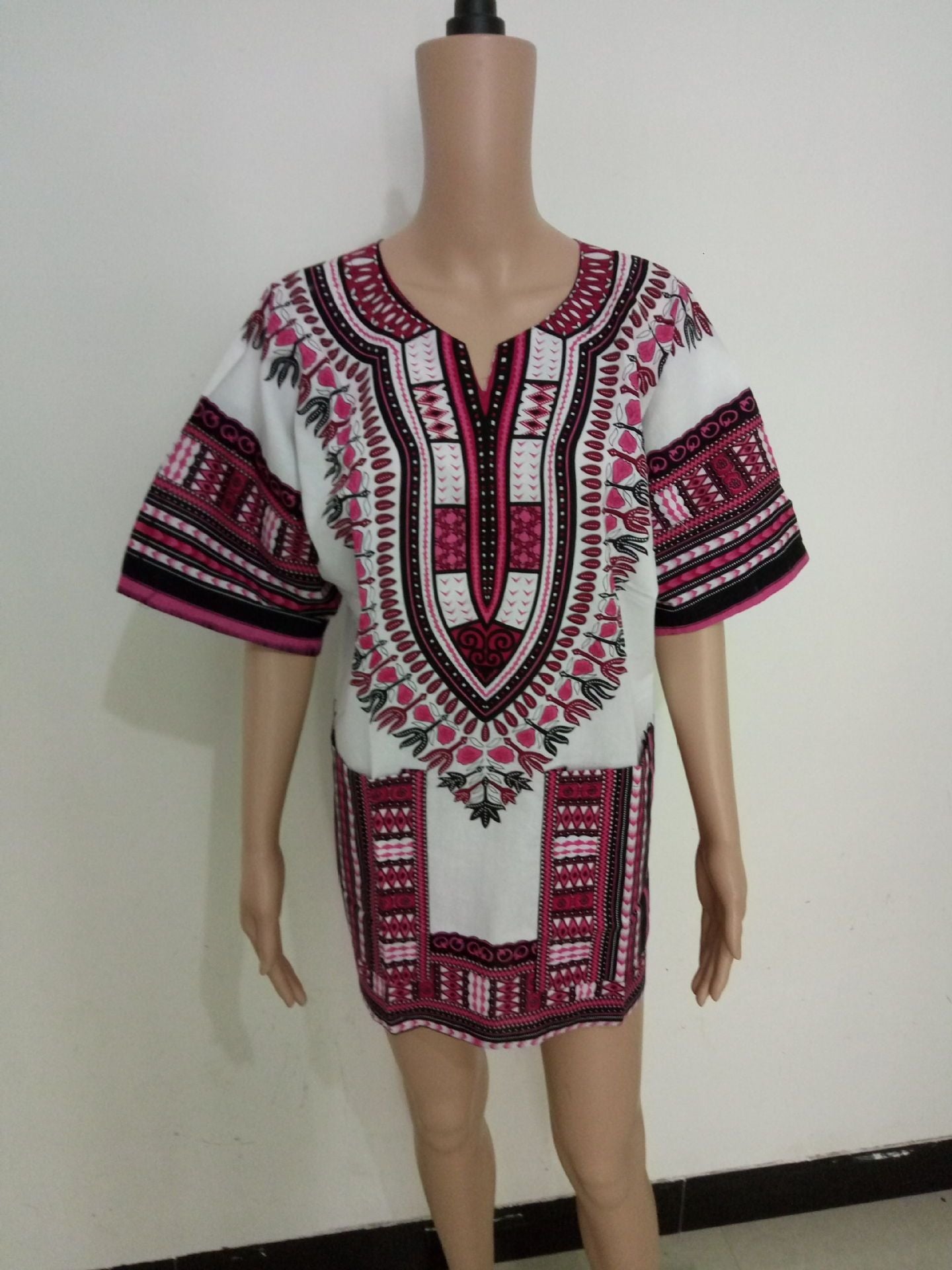 African National Costume, Special Occasion Short Kaftan Dress