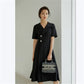 Vireous Professional Wear Women's Suit Dress, Hepburn-Style Dress