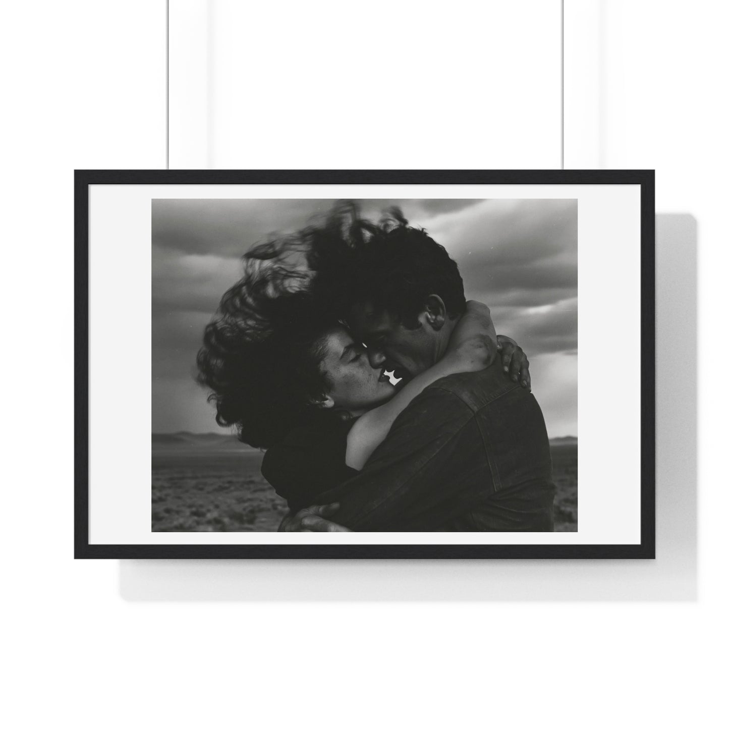 Nothing Else Matters, Romantic Black and White Photographic Art, Large Framed Print
