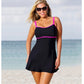 Women's Swim Dress Skirted Swimwear, Plus Sizes