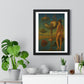 Waterfront Reality Distortion, Surrealist Art, Large Decor Print